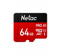 Карта памяти Netac microSD 64 GB