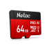 Карта памяти Netac microSD 64 GB