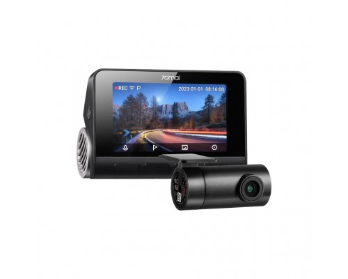 Видеорегистратор 70mai Dash Cam 4K A810-2 c камерой заднего вида RC12