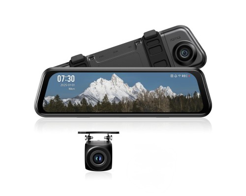 Видеорегистратор Зеркало 70mai Dash Cam S410 с камерой заднего вида