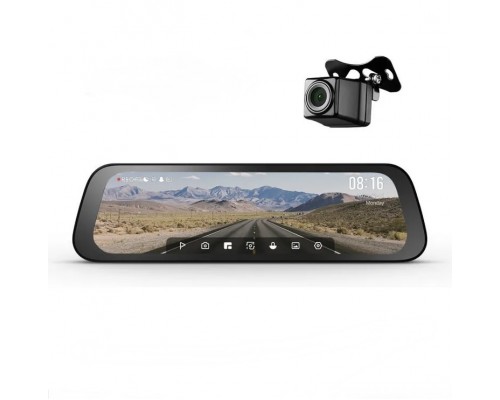 Видеорегистратор Зеркало Xiaomi Dash Cam S500 с камерой заднего вида