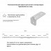 AQARA Телескопический карниз (2.5-4.5м), модель MT-M03D, с однорядными креплениями