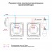 AQARA Умный настенный выключатель H1 EU (без нейтрали, 2 клавиши), модель WS-EUK02, цвет: графит