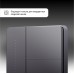 AQARA Умный настенный выключатель Z1 Pro (2 клавиши), цвет: серый, модель ZNQBKG43LM_gr