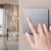 AQARA Умный настенный выключатель Z1 Pro (4 клавиши), цвет: серый, модель ZNQBKG45LM_gr