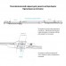 Телескопический карниз Aqara для раздвижных штор (1,75-3,20 м)