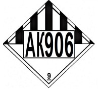 Знак опасности АК 906